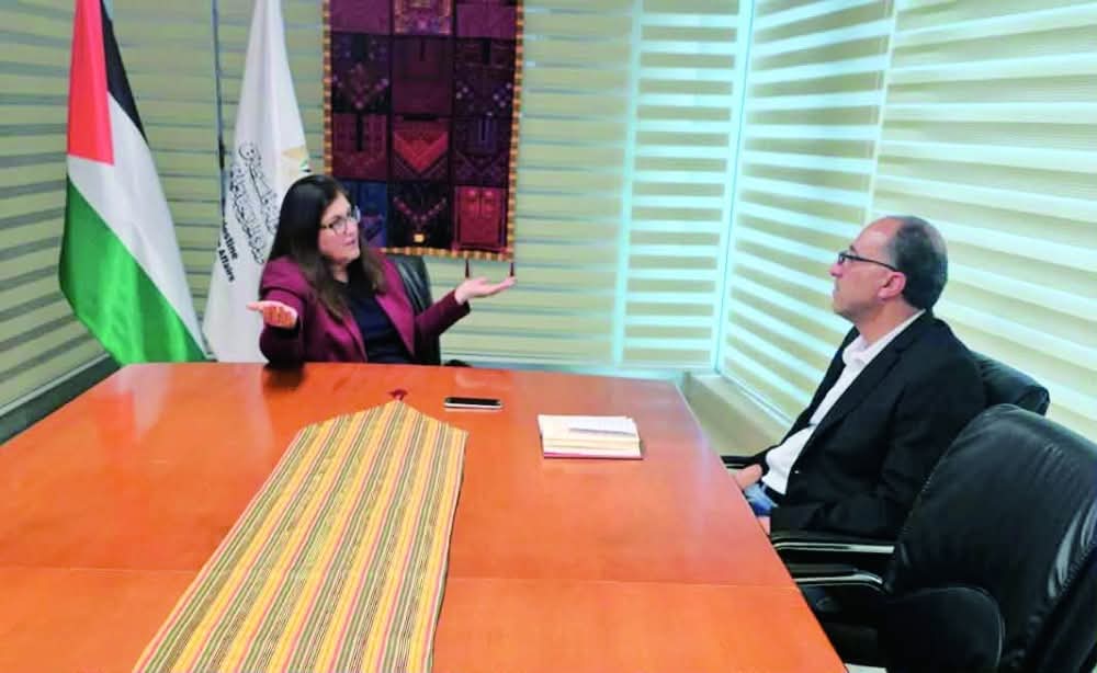وزيرة الخارجية الفلسطينية فارسين أغابكيان في حديث لـصحيفة "عُمان": حكومة الاحتلال تغذي إرهاب المستوطنين وآن عقابها