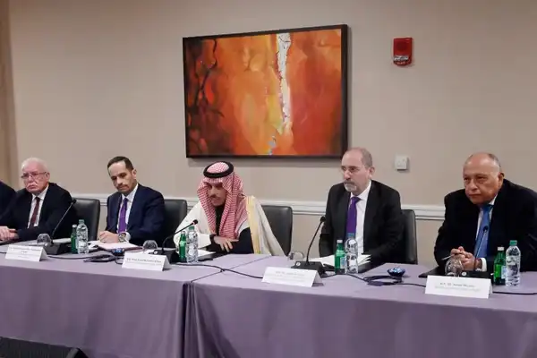 Arab foreign ministers call on Washington for an immediate ceasefire in Gaza