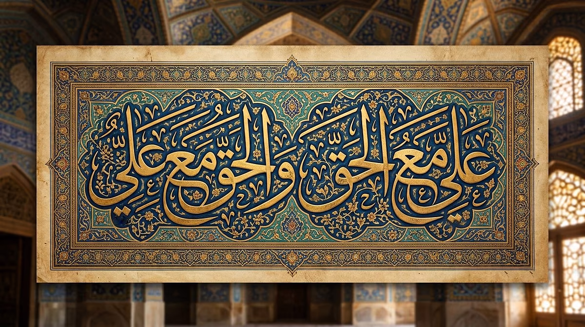 من يخذل علياً يخذل الأمة