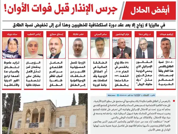 القدس- خاص بـ"ے" دوت كوم - محمد زحايكة
