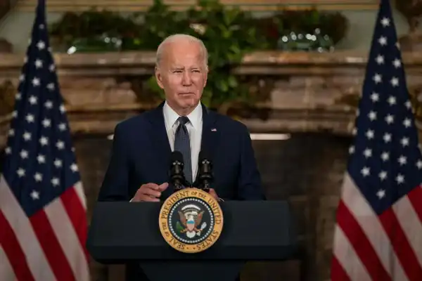 Biden renews support for the two-state solution and warns against reoccupying Gaza