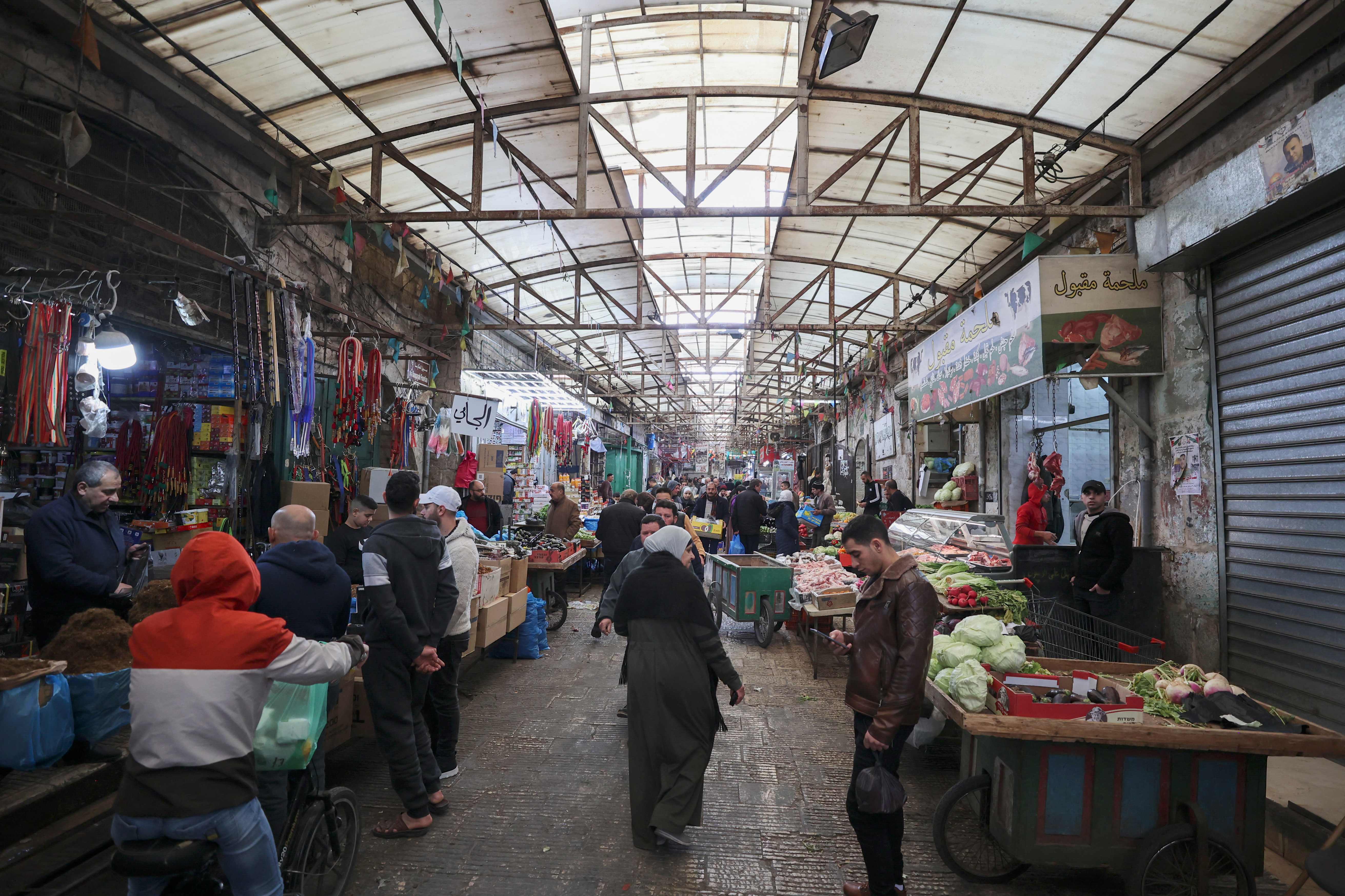  البلدة القديمة في نابلس .. تصوير: "الفرنسية" 
