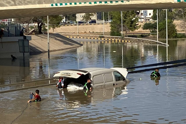 درنة - (أ ف ب)
