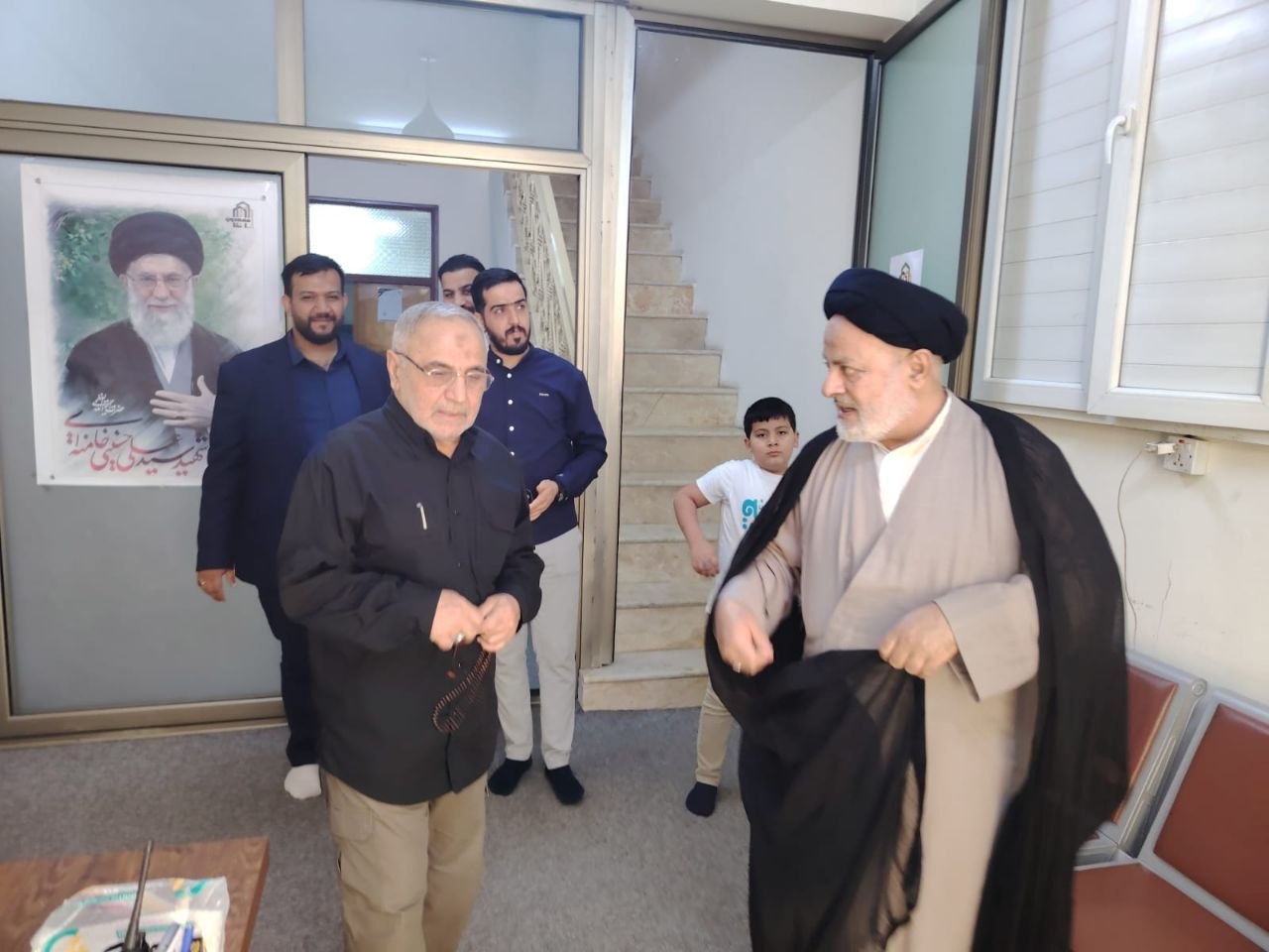 الحاج السهلاني يتفقد مجمع بدر الثقافي في محافظة النجف .