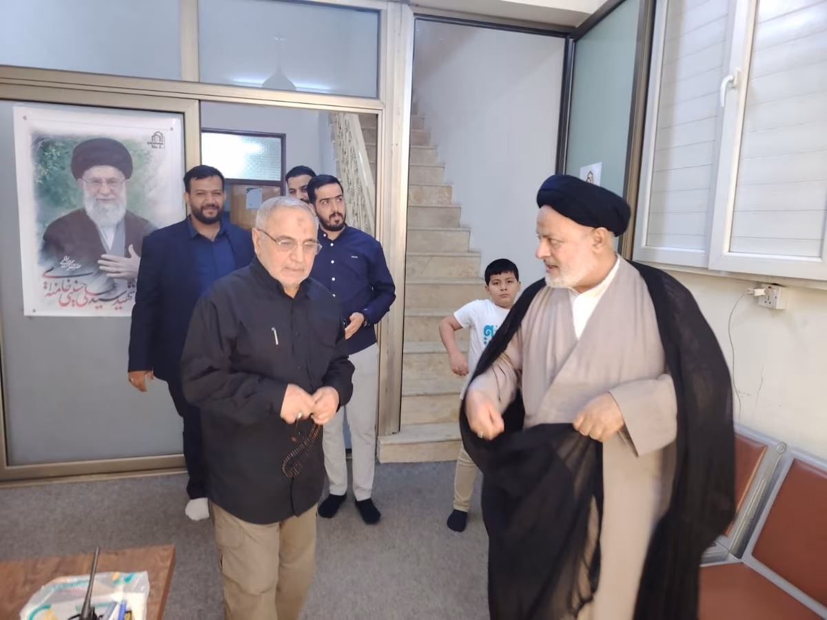 الحاج السهلاني يتفقد مجمع بدر الثقافي في محافظة النجف .