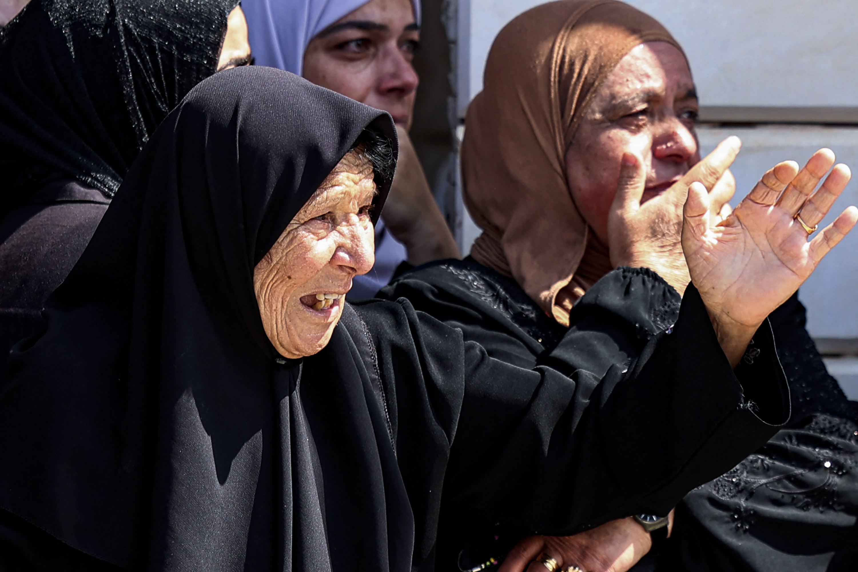 تشييع الشهيد صلاح صوافطة في طوباس .. تصوير: "الفرنسية"