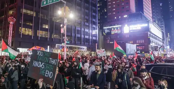 Dozens of Jewish rabbis staged a sit-in at the Security Council in support of Gaza.