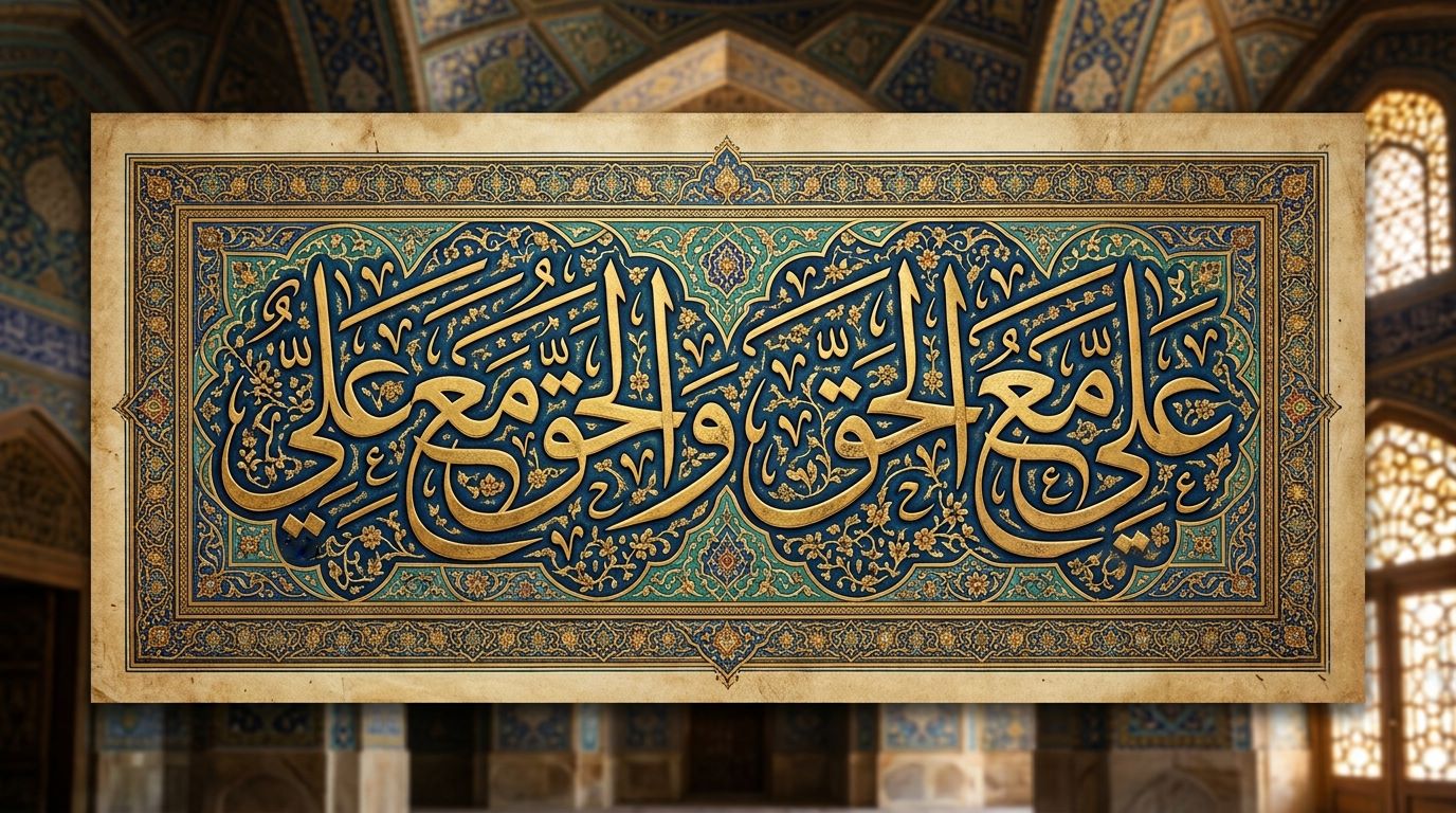 من يخذل علياً يخذل الأمة