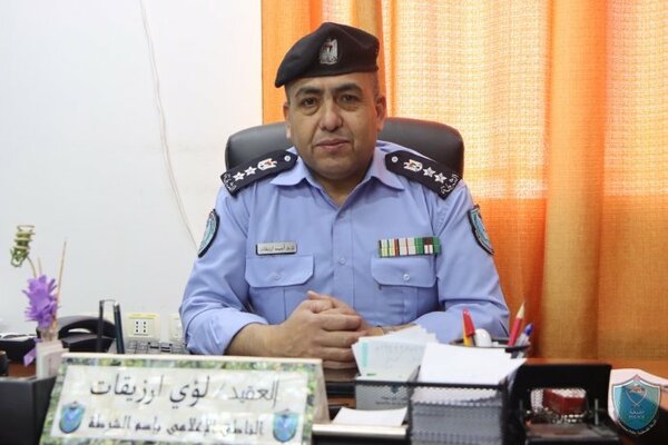  العميد لؤي إرزيقات المتحدث باسم الشرطة الفلسطينية