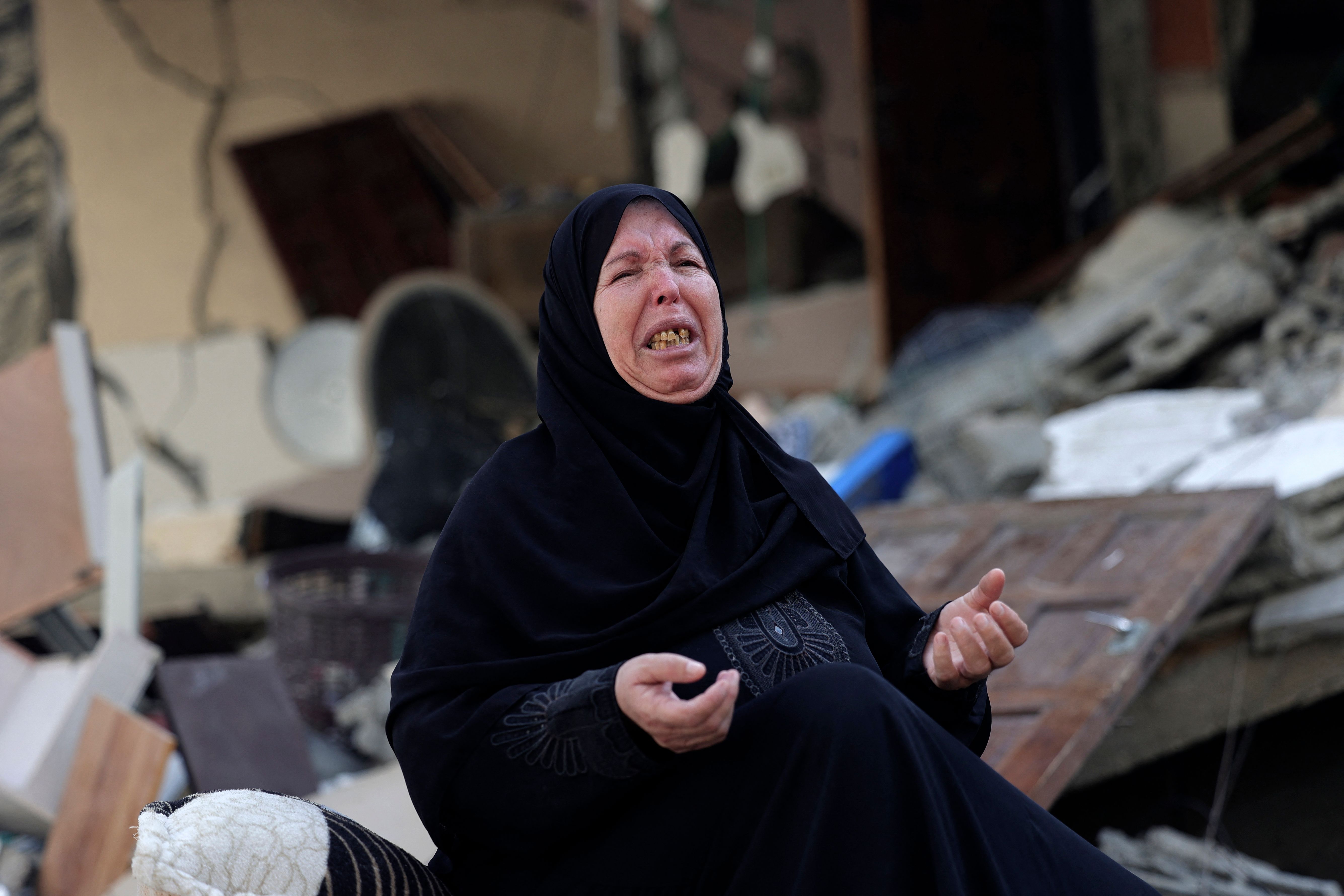 من آثار العدوان الإسرائيلي على غزة .. تصوير: "الفرنسية"